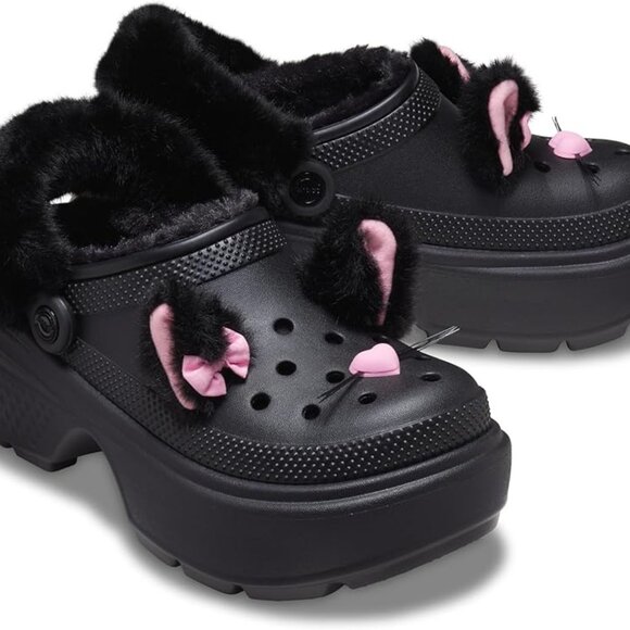 CROCS STOMP CAT CLOGS - Picture 1 of 2